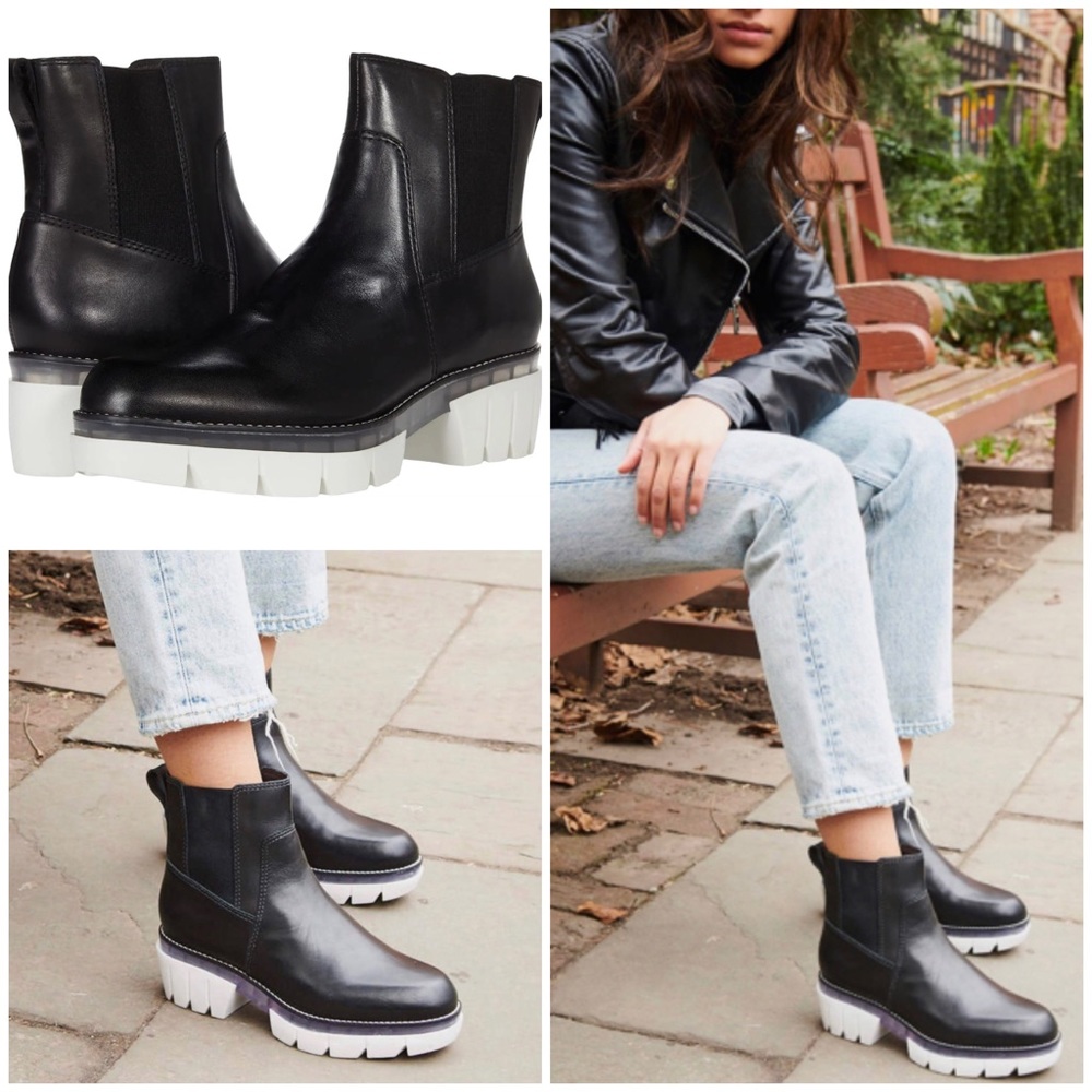 Bernardo Sutton Booties in Black Size 6.5